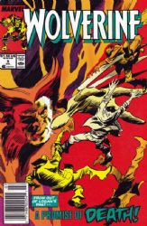 Wolverine (2nd Series) (1988) 9 (Newsstand)