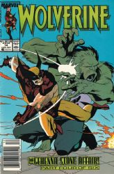 Wolverine (2nd Series) (1988) 14 (Newsstand Edition)