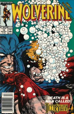 Wolverine (2nd Series) (1988) 19 (Newsstand Edition)