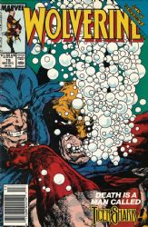 Wolverine (2nd Series) (1988) 19 (Newsstand Edition)