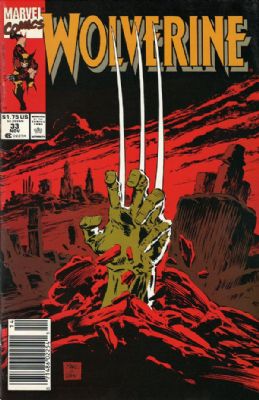 Wolverine (2nd Series) (1988) 33 (Newsstand)