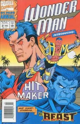Wonder Man (1st Series) Annual (1991) 2 (Newsstand Edition) (Bagged)