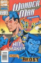 Wonder Man (1st Series) Annual (1991) 2 (Newsstand Edition) (Bagged)