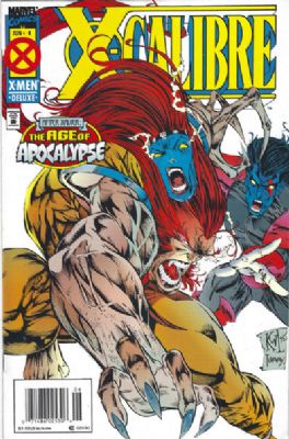 X-Calibre (1995) 4 (Newsstand Edition)