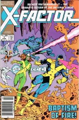X-Factor (1st Series) (1986) 1 (Direct)