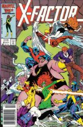 X-Factor (1st Series) (1986) 9 (Newsstand Edition)