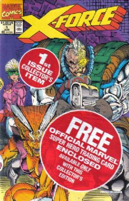 X-Force (1st Series) (1991) 1 (1st Print) (Bagged w/ Deadpool Card)