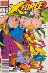 X-Force (1st Series) (1991) 5 (Newsstand Edition)