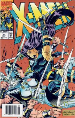 X-Men (1st Series) (1991) 32 (Newsstand Edition)