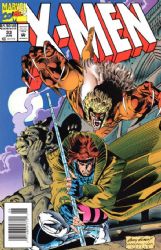 X-Men (1st Series) (1991) 33 (Newsstand Edition)
