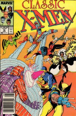 X-Men Classic (1986) 12 (Newsstand) (Classic X-Men)