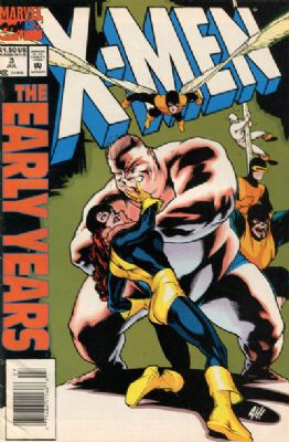 X-Men: The Early Years (1994) 3 (Newsstand)