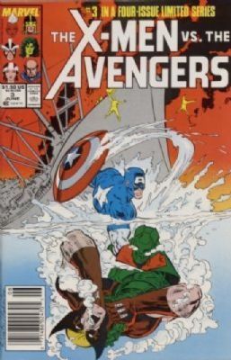 X-Men Vs. The Avengers (1987) 3 (Newsstand)