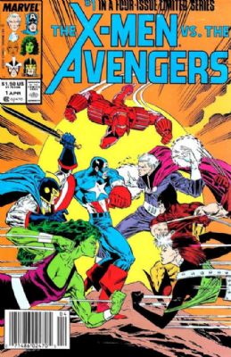 X-Men Vs. The Avengers (1987) 4 (Newsstand)
