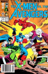 X-Men Vs. The Avengers (1987) 4 (Newsstand)