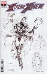 X-Treme X-Men (3rd Series) (2022) 1 (Variant Salvador Larroca Sketch Cover)