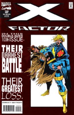 X-Factor (1st Series) (1986) 100 (Red Foil Cover) (Direct)