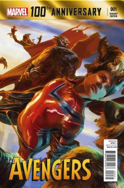 100th Anniversary Special: Avengers [Marvel] (2014) 1 (Variant Cover)