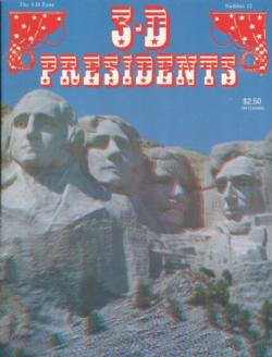 3-D Zone [3-D Zone] (1986) 12 (3-D Presidents)