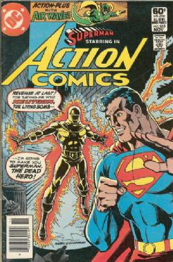 Action Comics [DC] (1938) 525 (Newsstand Edition)