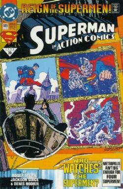 Action Comics [DC] (1938) 689 (Newsstand Edition)