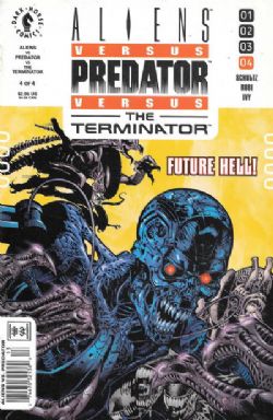 Aliens Vs. Predator Vs. The Terminator [Dark Horse] (2000) 2 (Newsstand Edition)