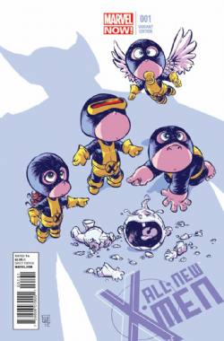 All-New X-Men [Marvel] (2013) 1 (1st Print) (Variant Skottie Young Cover)