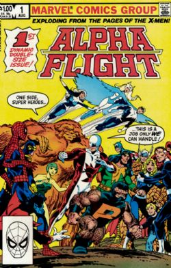 Alpha Flight [1st Marvel Series] (1983) 1 (Direct Edition)