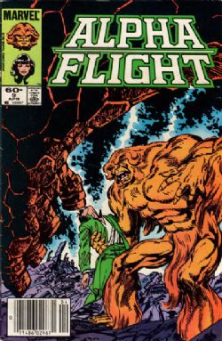 Alpha Flight [Marvel] (1983) 9 (Newsstand Edition)