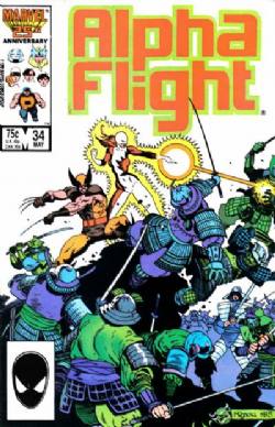 Alpha Flight [Marvel] (1983) 34 (Direct Edition)