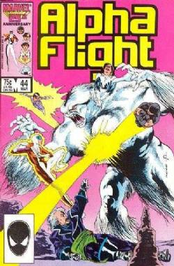 Alpha Flight [Marvel] (1983) 44 (Newsstand Edition)