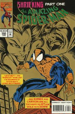 The Amazing Spider-Man [Marvel] (1963) 390 (Direct Edition) (Unbagged w/o Premiums)
