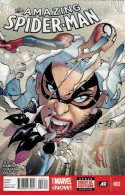 The Amazing Spider-Man [Marvel] (2014) 3 (Ramos Black Cat cover)