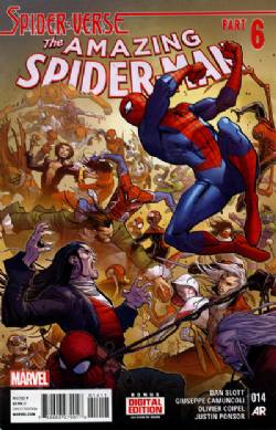 The Amazing Spider-Man [Marvel] (2014) 14 (main Camuncoli tan cover)