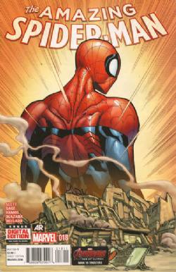 The Amazing Spider-Man [Marvel] (2014) 18 (main Ramos rubble cover)
