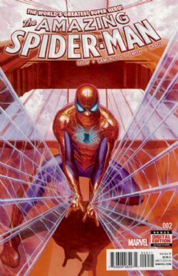 The Amazing Spider-Man [Marvel] (2015) 2 (main Alex  Ross web cover)
