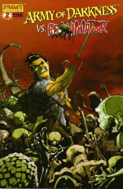 Army Of Darkness Vs. Re-Animator [Dynamite] (2005) 2 (Billy Tan Cover)