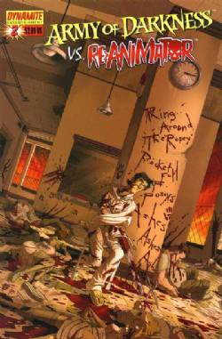 Army Of Darkness Vs. Re-Animator [Dynamite] (2005) 2 (Variant Nick Bradshaw Cover)