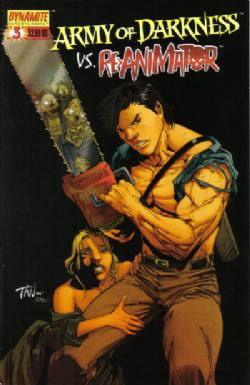 Army Of Darkness Vs. Re-Animator [Dynamite] (2005) 3 (Billy Tan Cover)