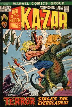 Astonishing Tales [Marvel] (1970) 12 (Ka-Zar)