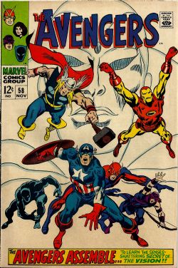 The Avengers [1st Marvel Series] (1963) 58