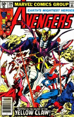 The Avengers [1st Marvel Series] (1963) 204 (Newsstand Edition)
