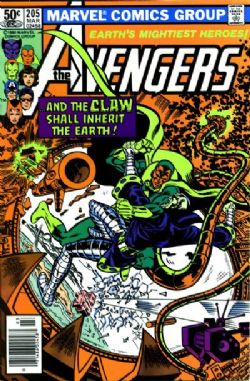 The Avengers [1st Marvel Series] (1963) 205 (Newsstand Edition)