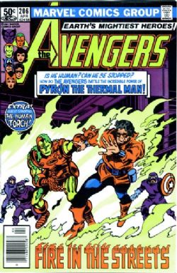 The Avengers [1st Marvel Series] (1963) 206 (Newsstand Edition)