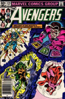 The Avengers [Marvel] (1963) 235 (Newsstand Edition)