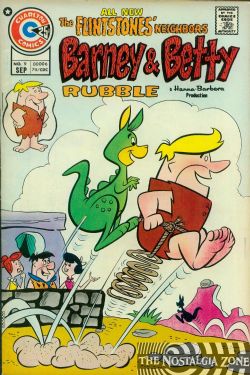 Barney And Betty Rubble [Charlton] (1973) 9