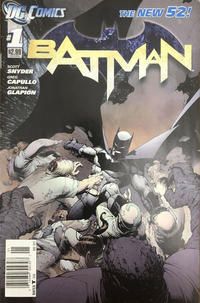 Batman [DC] (2011) 1 (1st Print) (Newsstand Edition)