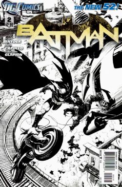 Batman [DC] (2011) 2 (Variant 1 In 200 Sketch Cover)