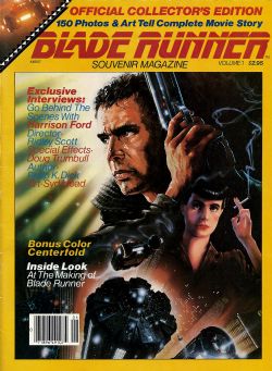 Blade Runner Souvenir Magazine [Ira Friedman] (1982) 1