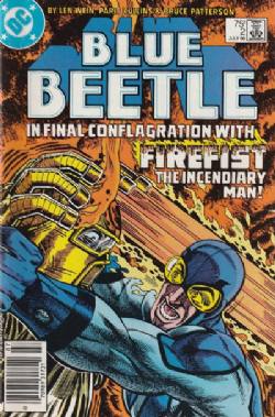 Blue Beetle [DC] (1986) 2 (Newsstand Edition)